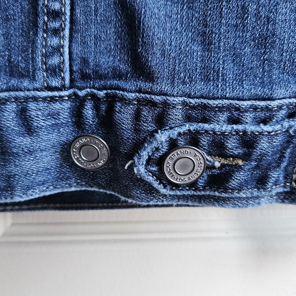 NWOT,♧Lucky Brand♧ Blue Denim Jacket, Size S, NWOT - Picture 8 of 9